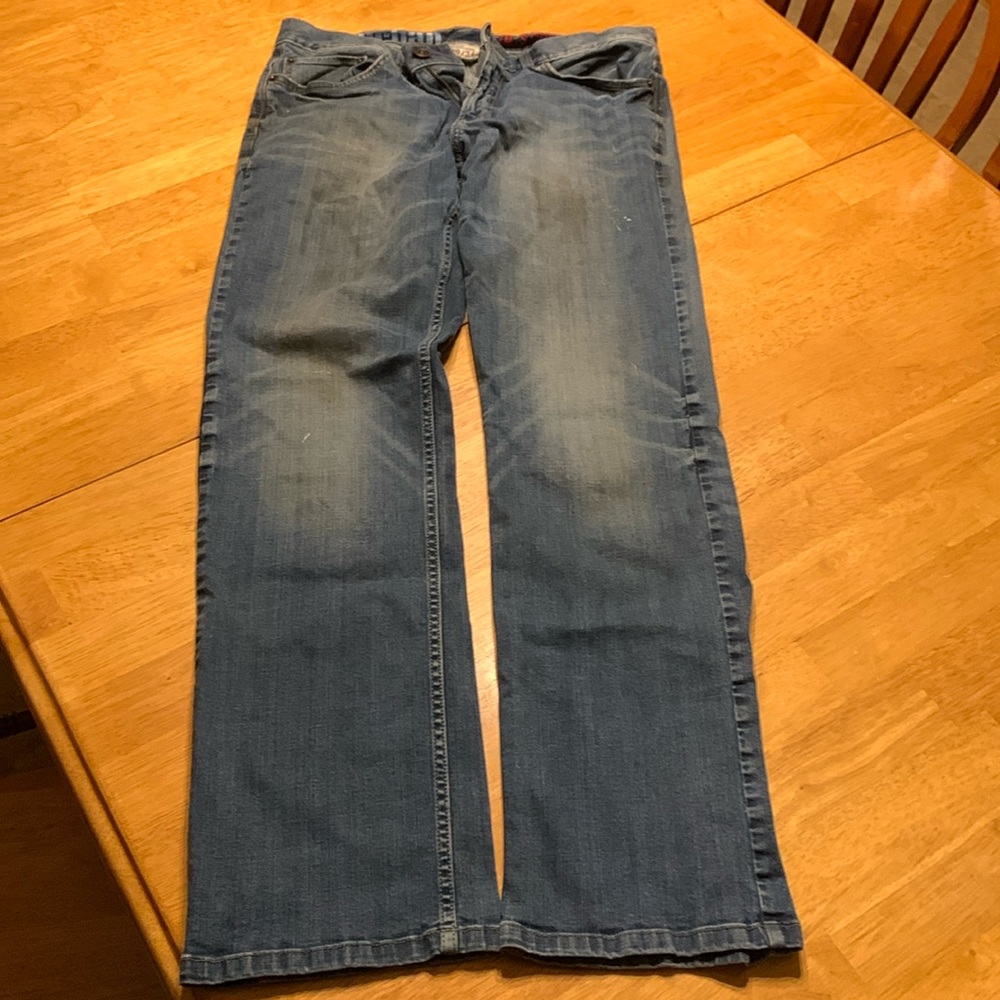 Urban pipeline denim jeans slim straight  32x34